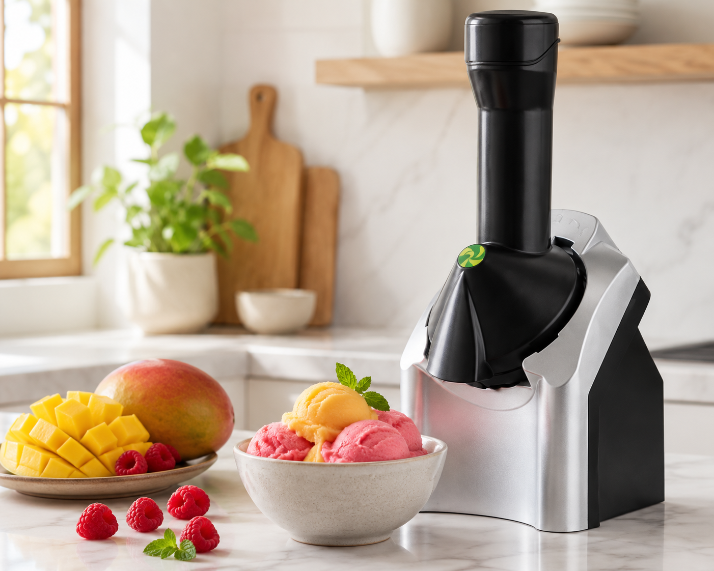 Sorbetière Électrique Maison — Glaces et Sorbets en 3 Minutes
